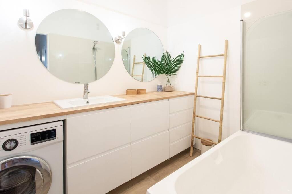 L45 Suite St Marguerite Sea View/ Balcon, Parking Wifi Niza Exterior foto