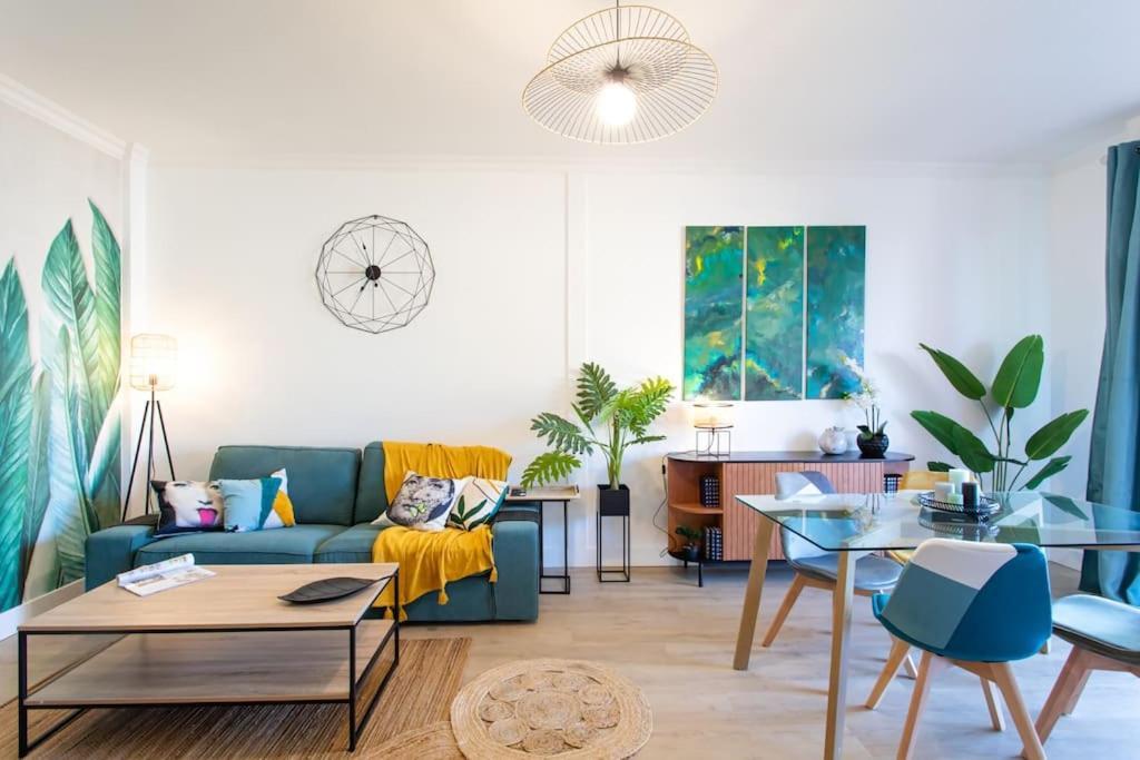 L45 Suite St Marguerite Sea View/ Balcon, Parking Wifi Niza Exterior foto