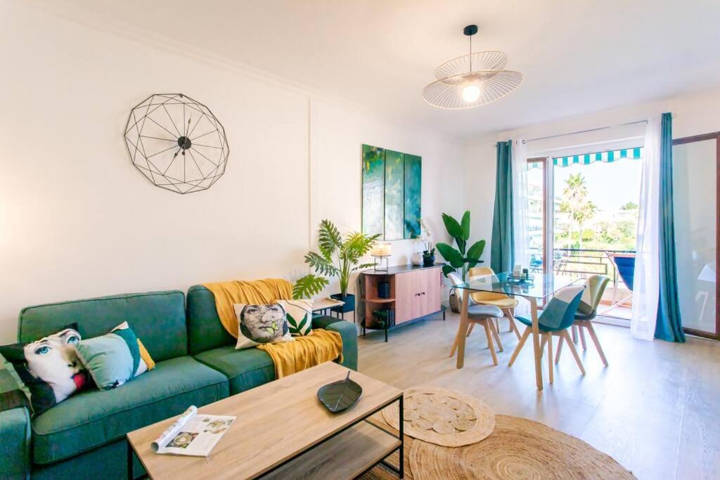 L45 Suite St Marguerite Sea View/ Balcon, Parking Wifi Niza Exterior foto