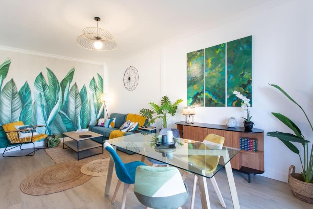 L45 Suite St Marguerite Sea View/ Balcon, Parking Wifi Niza Exterior foto