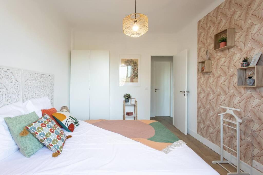L45 Suite St Marguerite Sea View/ Balcon, Parking Wifi Niza Exterior foto