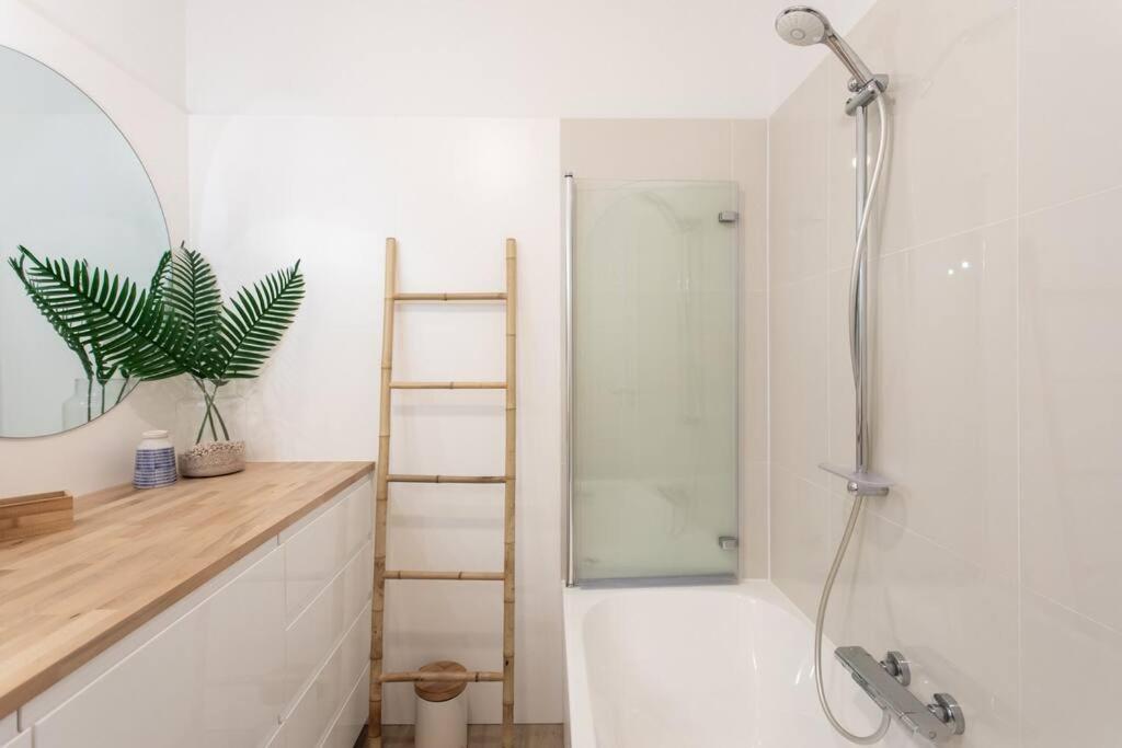 L45 Suite St Marguerite Sea View/ Balcon, Parking Wifi Niza Exterior foto