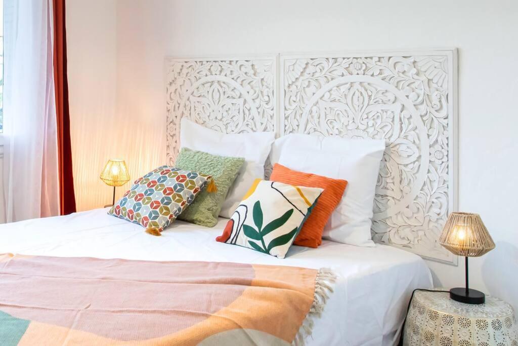 L45 Suite St Marguerite Sea View/ Balcon, Parking Wifi Niza Exterior foto